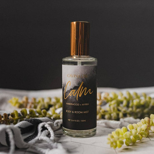 CALM - Amberwood + Myrrh Body & Room Mist